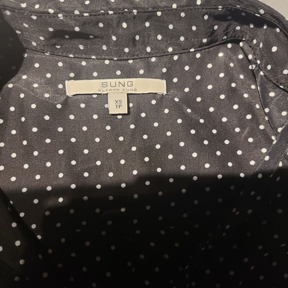 Extra Small Alfred Sung blouse. - Picture 3 of 5